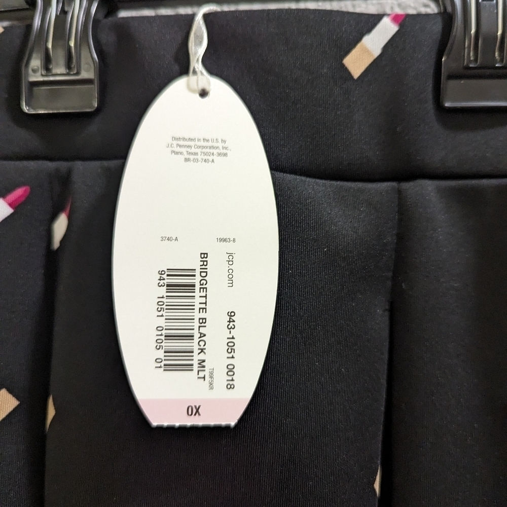 Ashley Nell Tipton X Boutique Lip Stick Scuba Midi Skirt - Picture 8 of 9